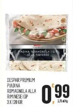 Vibian Despar premium piadina romagnola alla riminese igp offerta