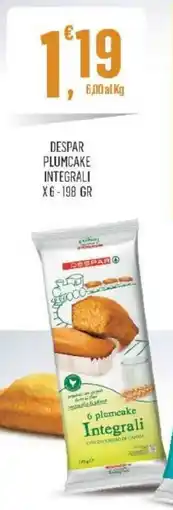 Vibian Despar plumcake integrali offerta