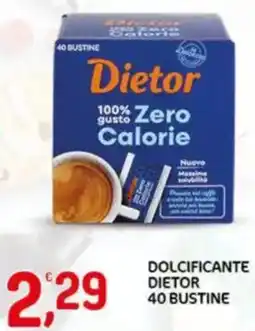 Crai Dolcificante dietor 40 bustine offerta