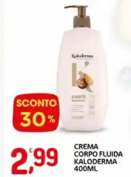Crai Crema corpo fluida kaloderma offerta