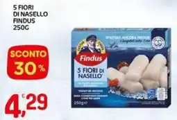 Crai 5 fiori di nasello findus offerta