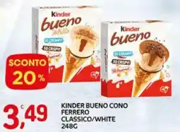 Crai Kinder bueno cono ferrero classico/white offerta