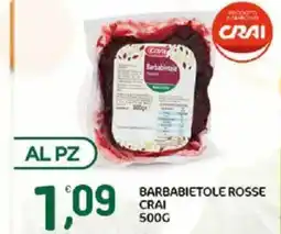 Crai Barbabietole rosse crai offerta