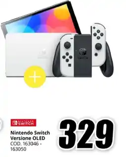MediaWorld Nintendo Switch Versione OLED offerta