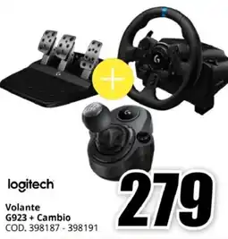 MediaWorld logitech Volante G923 + Cambio offerta