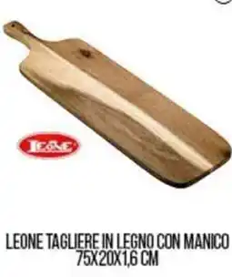 Cash pro Leone tagliere in legno con manico leone vassoio in bamboo ed ardesia offerta