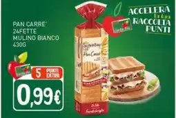Crai Pan carre 24fette mulino bianco offerta