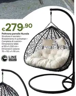 Progress Poltrona pensile Nuvola offerta