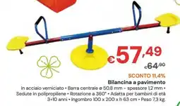 Progress Bilancina a pavimento offerta