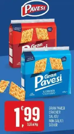 Vibian Gran pavesi cracker salati/ non salati offerta