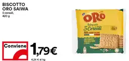 Coop Biscotto ORO SAIWA offerta