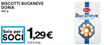 Coop Biscotti bucaneve DORIA offerta
