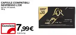 Coop Capsule compatibili nespresso L'OR offerta