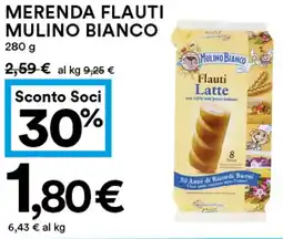 Coop Merenda flauti MULINO BIANCO offerta