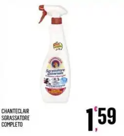 Vibian Chanteclair sgrassatore completo offerta