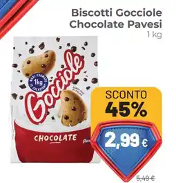 Biscotti Gocciole Chocolate Pavesi