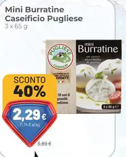 Coop Superstore Mini Burratine Caseificio Pugliese offerta