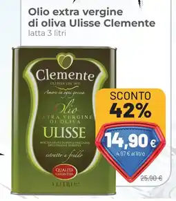 Olio extra vergine di oliva Ulisse Clemente