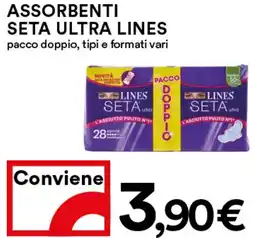 Coop Assorbenti seta ULTRA LINES offerta