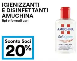 Coop Igienizzanti e disinfettanti AMUCHINA offerta