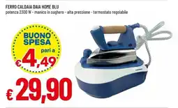 Famila FERRO CALDAIA DAIA HOME BLU offerta