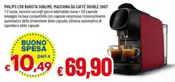 Famila Philips l'or barista sublime, macchina da caffè double shot offerta