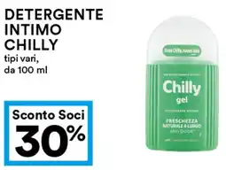 Coop Detergente intimo CHILLY offerta