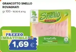 Tigre Grancotto snello ROVAGNATI offerta