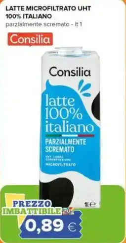 Tigre Consilia latte microfiltrato uht 100% italiano offerta