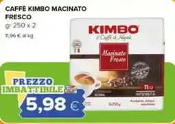 Tigre Caffè kimbo macinato fresco offerta