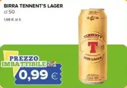 Tigre Birra tennent's lager offerta