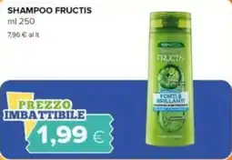 Tigre Shampoo fructis offerta