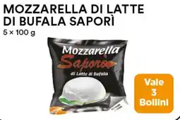 Coop Mozzarella di latte di bufala SAPORÌ offerta