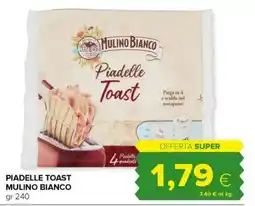 Tigre Piadelle toast MULINO BIANCO offerta