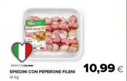 Tigre Spiedini con peperone FILENI offerta