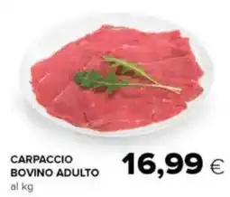 Tigre Carpaccio bovino adulto offerta