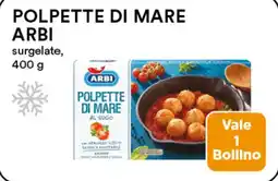 Coop Polpette di mare ARBI offerta
