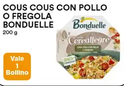 Coop Cous cous con pollo o fregola BONDUELLE offerta