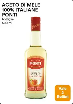 Coop Aceto di mele 100% italiane PONTI offerta