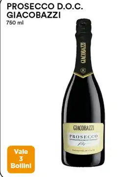 Coop Prosecco d.o.c. GIACOBAZZI offerta