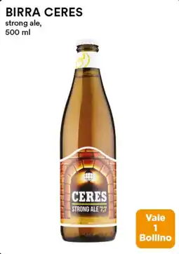 Coop Birra CERES offerta