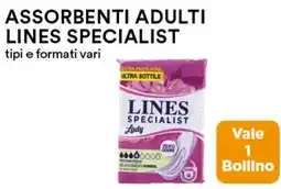 Coop Assorbenti adulti LINES SPECIALIST offerta