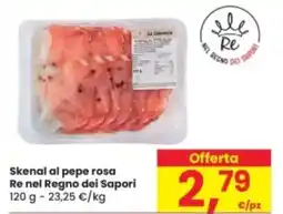 Eurospar Skenal al pepe rosa Re nel Regno dei Sapori offerta