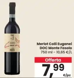 Eurospar Merlot Colli Euganei DOC Monte Fasolo offerta