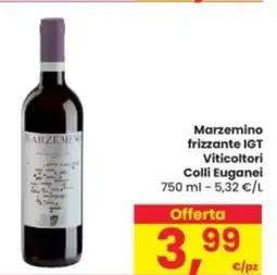 Eurospar Marzemino frizzante IGT Viticoltori Colli Euganei offerta