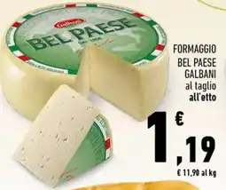 Conad Formaggio bel paese GALBANI offerta