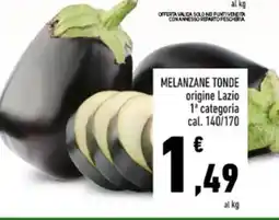 Conad Melanzane tonde offerta