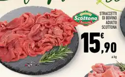 Conad Straccetti di bovino adulto SCOTTONA offerta