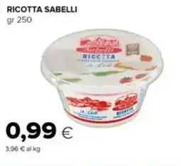 Tigre Ricotta SABELLI offerta