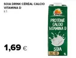 Tigre Soia drink céréal calcio vitamina d offerta